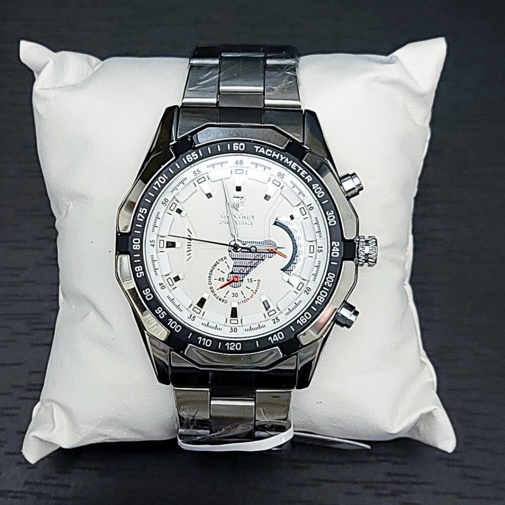 Montres Prestige x Invicta Stainless Steel Chronograph Watch